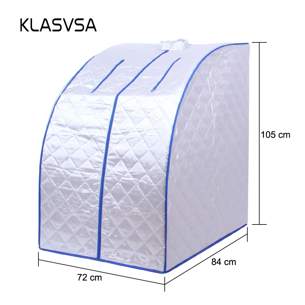 KLASVSA портативная Паровая сауна, портативная сауна, выгодная для кожи, инфракрасная потеря веса, для похудения, для похудения, для ванны, спа, с мешком для сауны