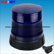 Демпси синий светодиодный сигнал маяка/Строб Предупреждение маяк с Алюминий База/аварийного опасности Предупреждение Свет Маяка(tbd-c5l3