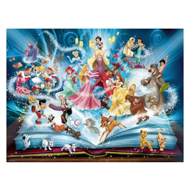 

Full square 5D DIY Diamond Painting Cross Stitch Disney member diamond Embroidery princess picture Rhinestone handcrafts FG827