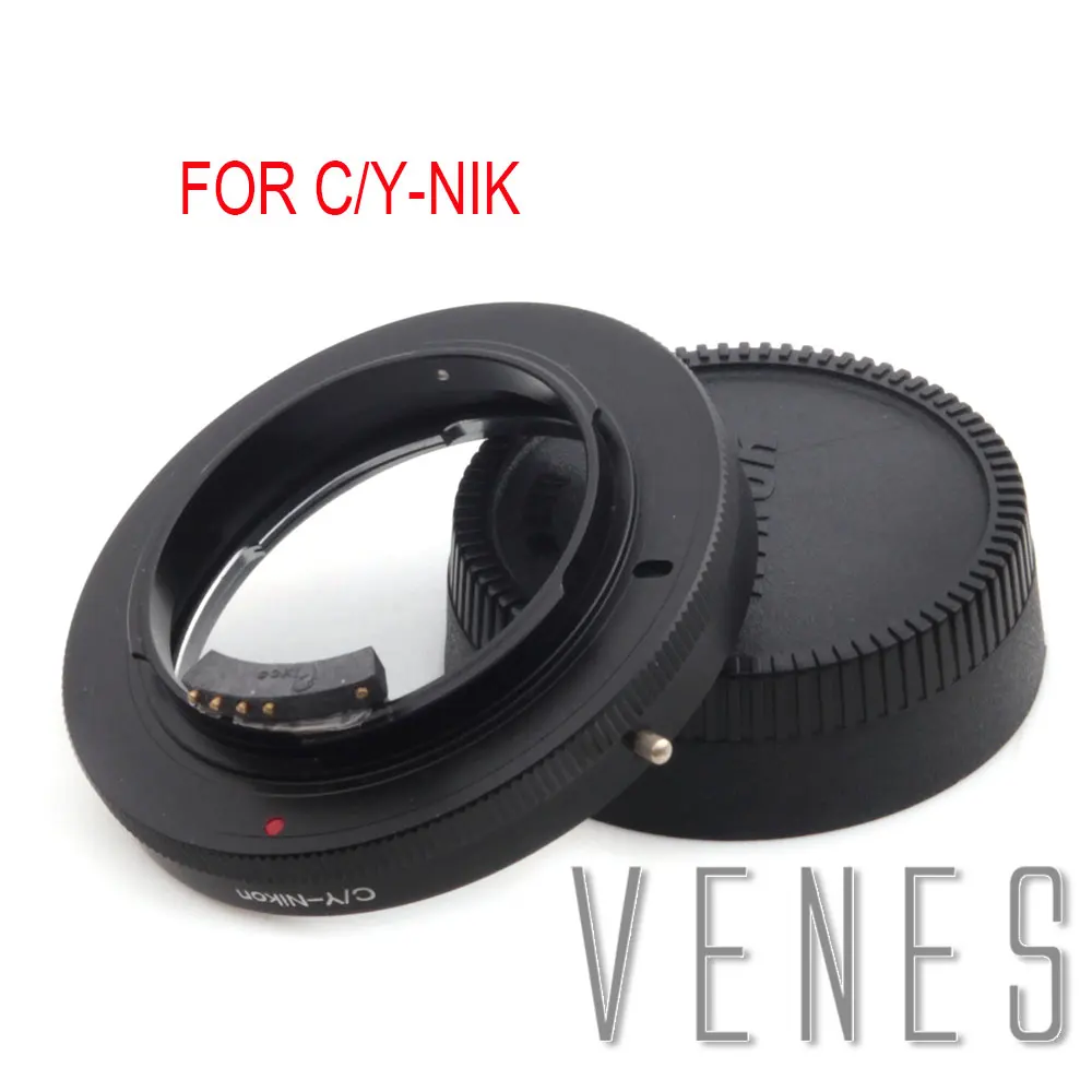 

Venes For C/Y-Nik AF Confirm Macro Lens Adapter Suit For Contax Yashica CY Lens to Nikon Camera