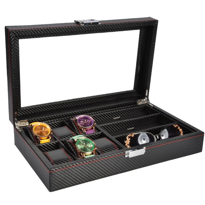 

6+3 Grids Watch Box Clock Box Jewelry Box Time Box Jewellery organizer Jewellery Holder for Jewelry and Watch Holding