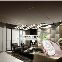 120 см 100 см современные потолочные светильники светодиодные лампы для дома освещение Lustre Lamparas De Techo Plafon лампа AC85-260V Lampadari Luz