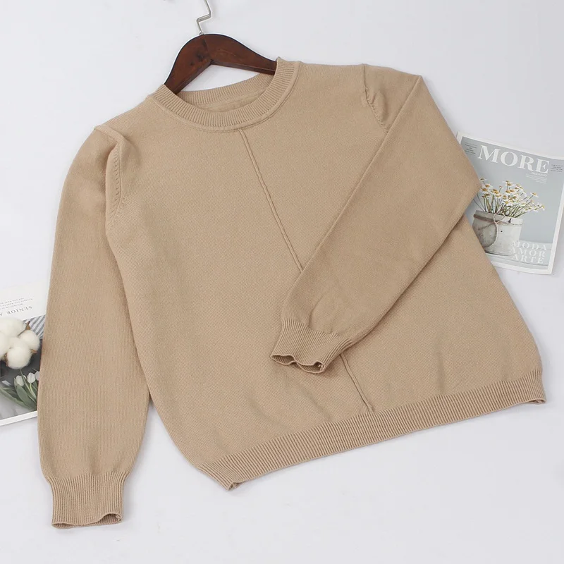GIGOGOU толстый осенне-зимний женский пуловер, свитер, модный качественный вязаный джемпер, мягкий теплый женский свитер