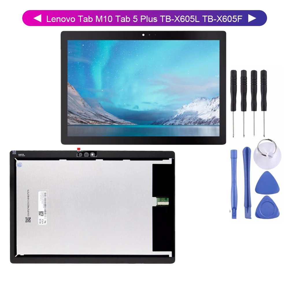 10 1 ''для Lenovo Tab M10 5 Plus TB-X605L TB-X605F TB-X605M TB-X605 ЖК-дисплей сенсорный экран дигитайзер