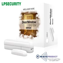 Фибаро 3-в-1 Z-Wave датчик двери FGK-101-EU объединения движения, температура и двоичные функции датчика. Белый, черный, желтый