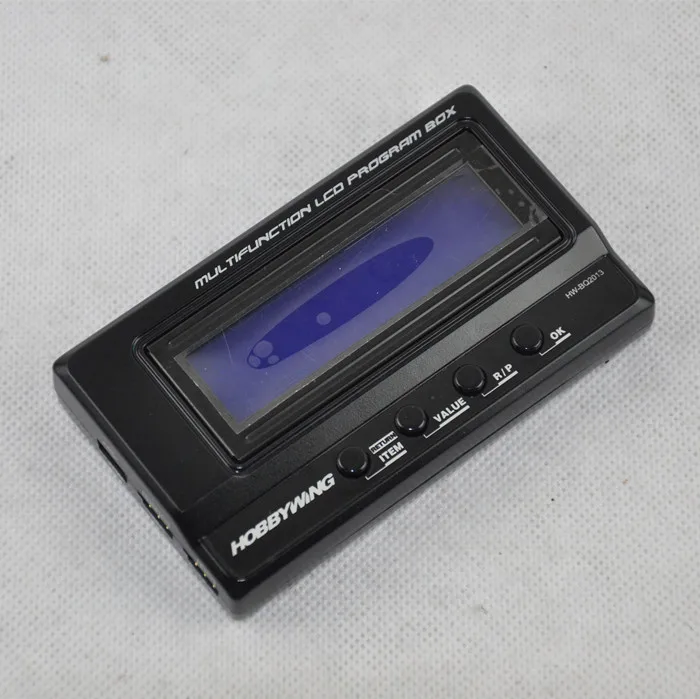 1Pcs New Multifunction 3in1 HobbyWing LCD Program Box For RC Xerun Ezrun Platinum ESC Free Shipping
