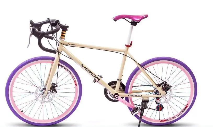 Clearance New mountain bike disc brake V brake student student cross country racing variable speed damping 0