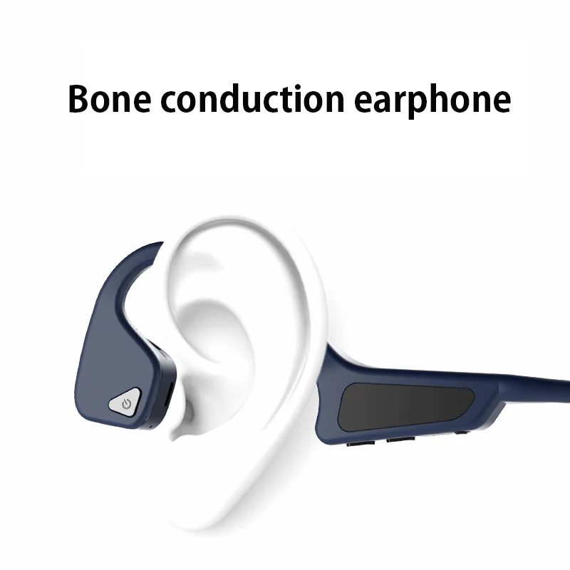 

G18 bone conduction Bluetooth headset sports wireless headset Bluetooth 5.0 black technology Bluetooth headset headset