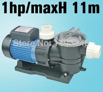 

Stp100 0.75KW/1HP SWIMMING POOL PUMP with Filter, pool filter pump Max Flowrate 275 L/min (16500 L/H) Max head 11M