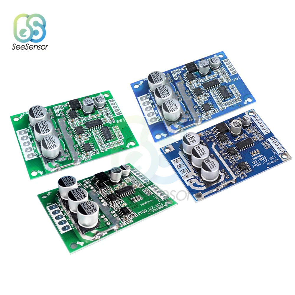 

DC 12V-36V 500W PWM Brushless Motor Controller Hall Motor Voltage Speed Regulation Balanced Car Driver Control Board Module