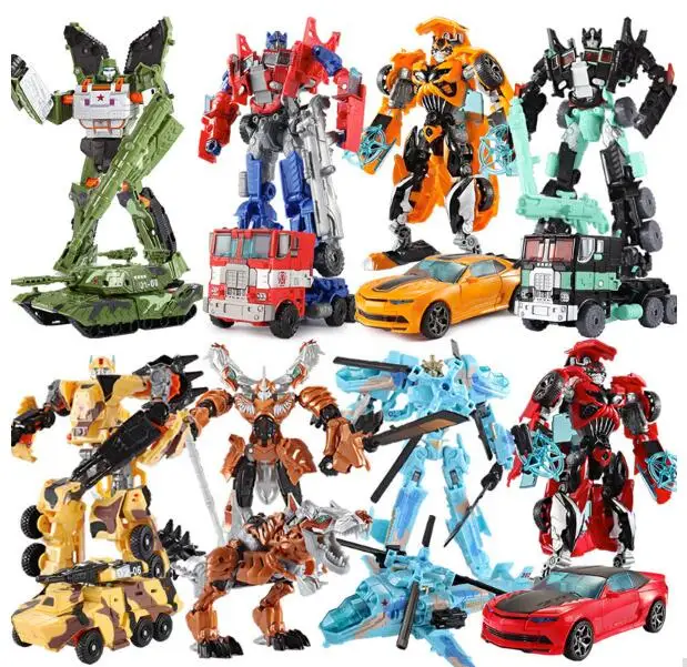 

2018 New Transformation Deformation Robot Tank Helicopter Chariot Truck Dinosaur Model Toy Cars-Miniatures Gift For Boy Children