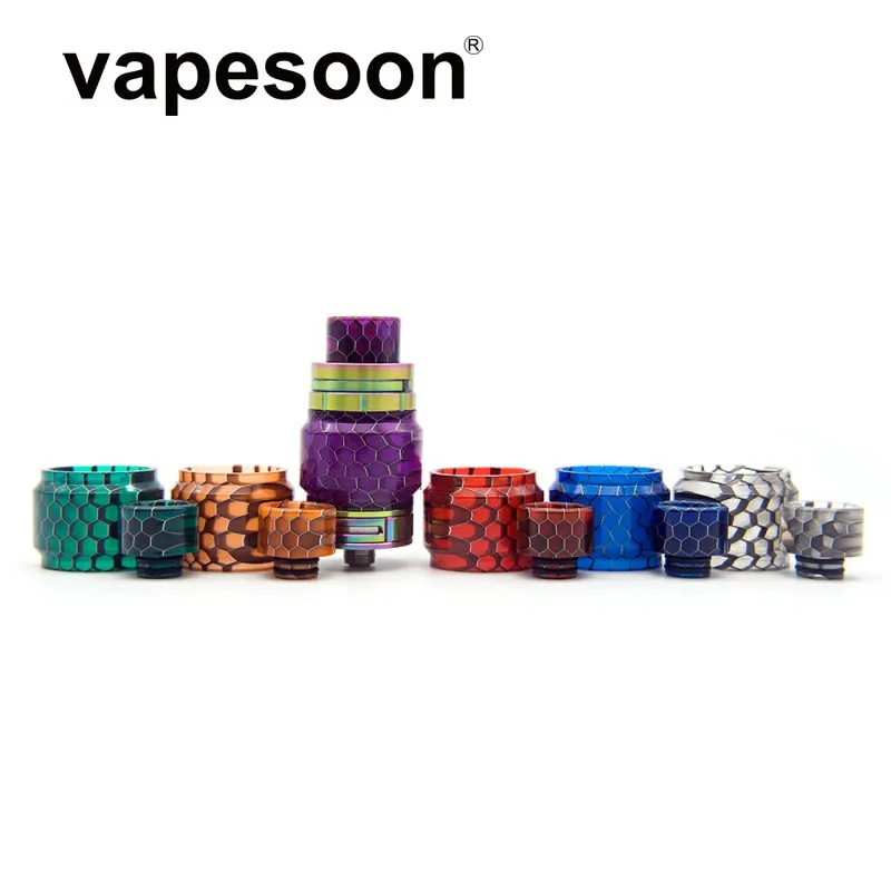 

Snake Skin Resin Drip Tip with Replacement Bulb Tube for SMOK TFV12 Prince 8ml Tank Atomizer Fit Mag / Stick Prince Kit