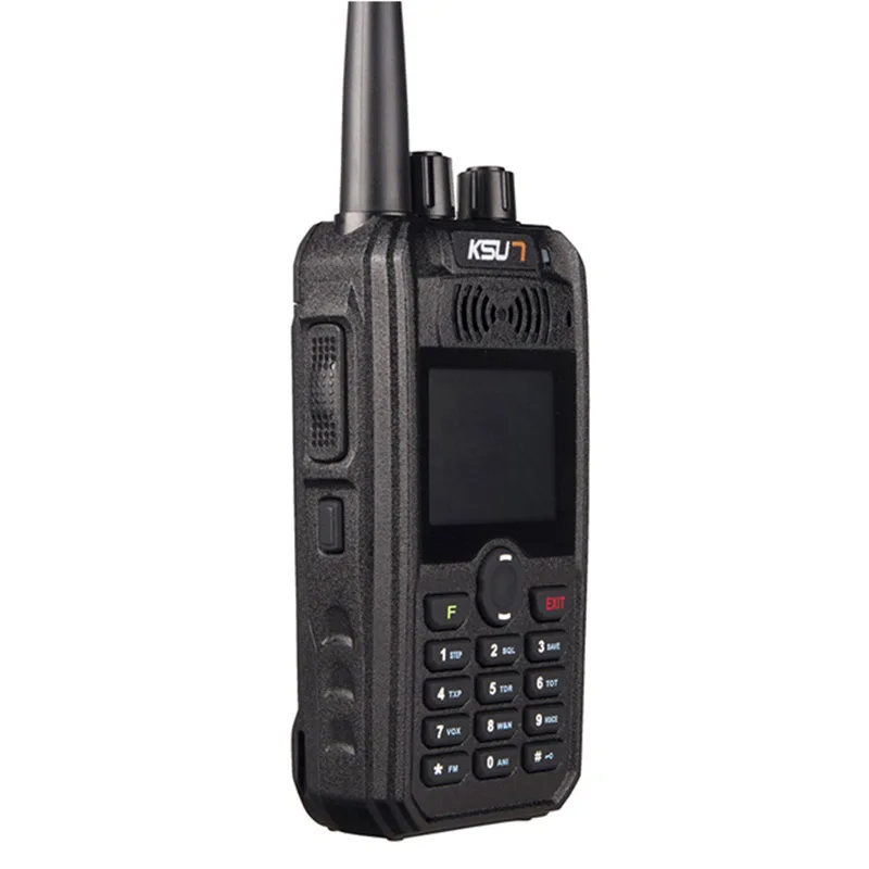 KSUN KSX5D 16 новейший дизайн 1800mAh литий ионный 5W двухдиапазонный ручной Интерком Walkie
