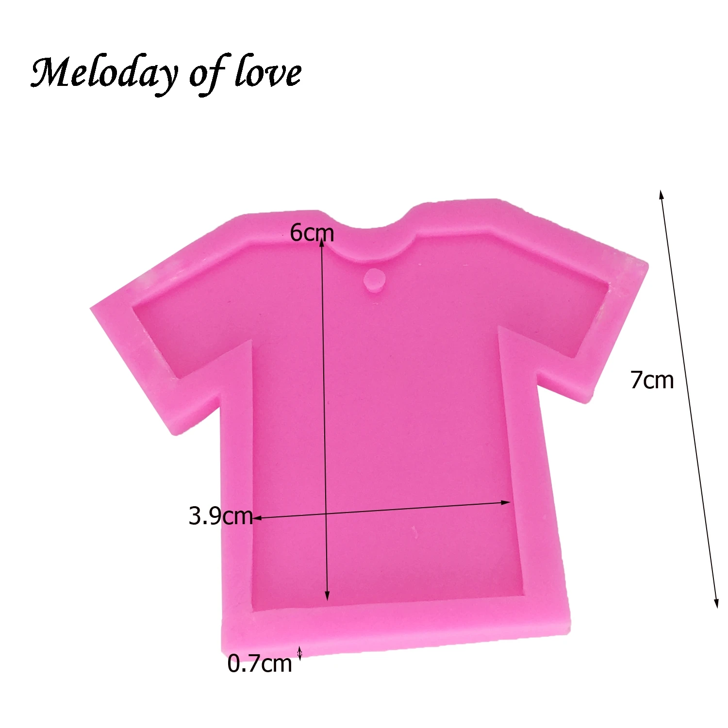 DIY блестящая рубашка для девочек Форма Силиконовые Формочки в виде одежды для брелока перфорированная Смола глиняная форма для 3D ремесла Инструменты DY0046