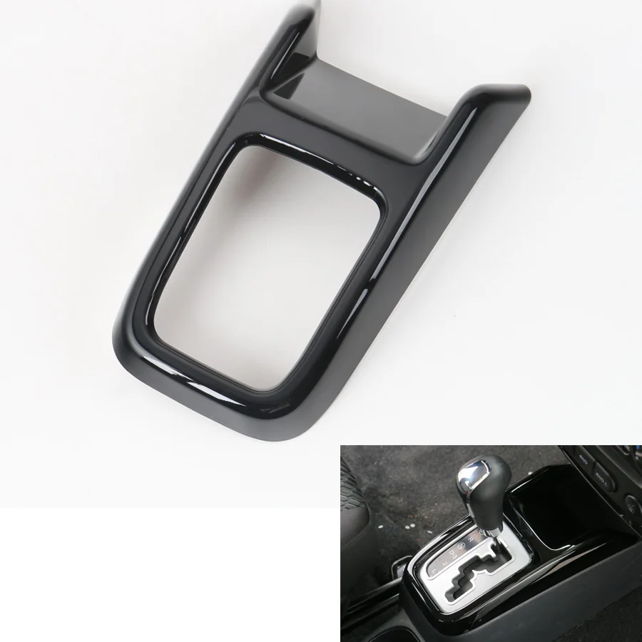 

YAQUICKA Fit For Suzuki Jimny 2007-2015 Car Interior Gear Shift Panel Frame Cover Trim Strip Styling ABS Black/Red