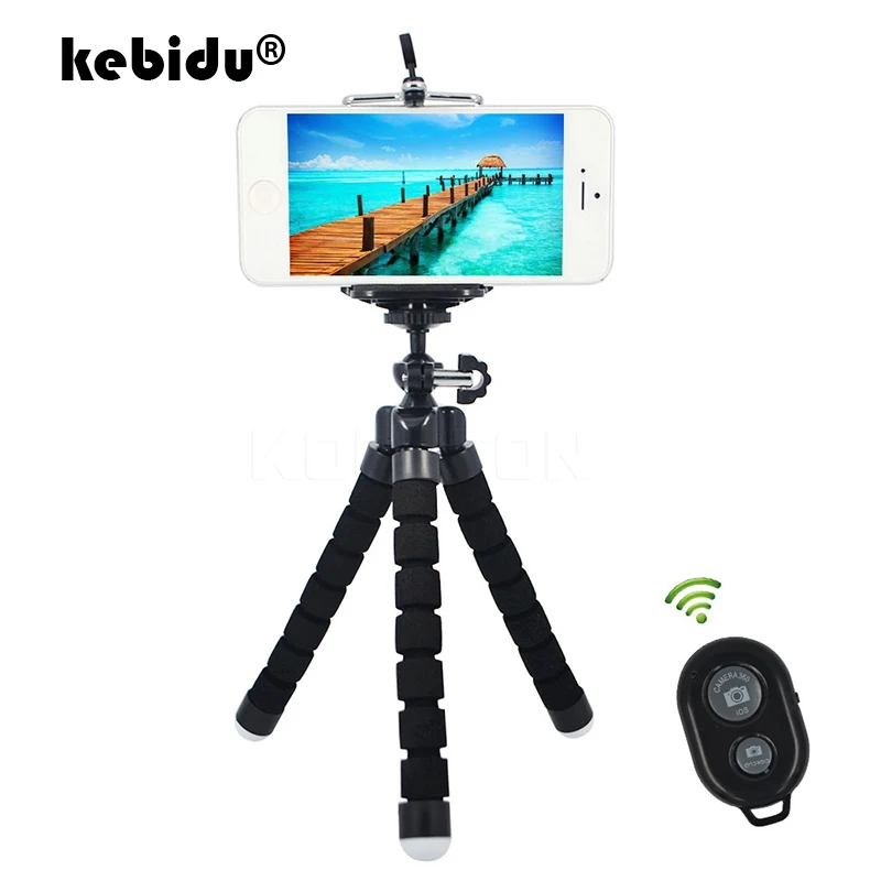 Адаптер kebidu для штатива Gopro + гибкий мини держатель камеры телефона штатив