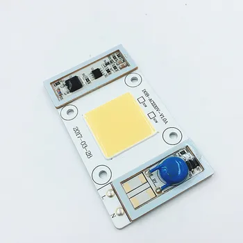 

220V Free Driver High Power 50W white Full Spectrum COB LED Chip for LED Spotlight Floodlight