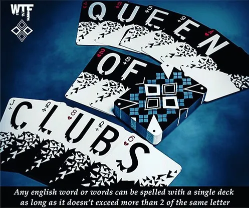WTF Cardistry Spelling Decks 6