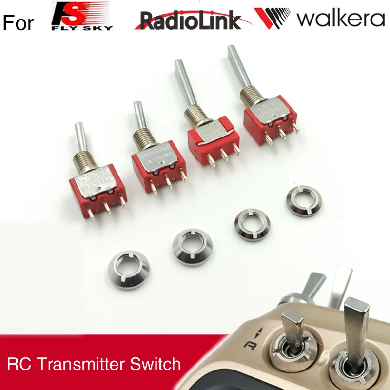 

1PCS RC Transmitter switch For DEVO10 DEVO7 AT9 AT9S AT10 AT10II FS-i6 RC Remote Control Helicopter Part