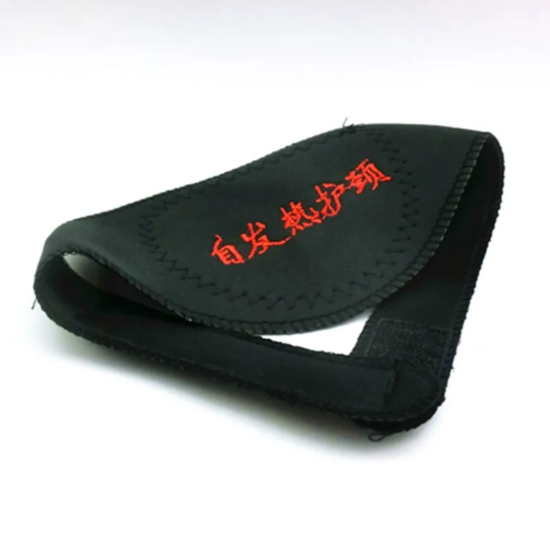 tourmaline heating neck brace support therapy belt pain relief (9)
