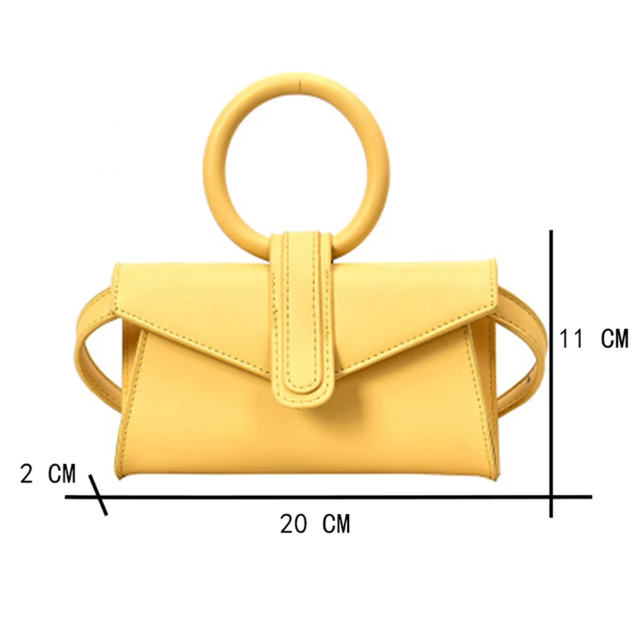  Fluorescent Color Envelope Bag For Ladies Retro High Quality Pu Leather Handbags Female Wome Elegan - 33040560818