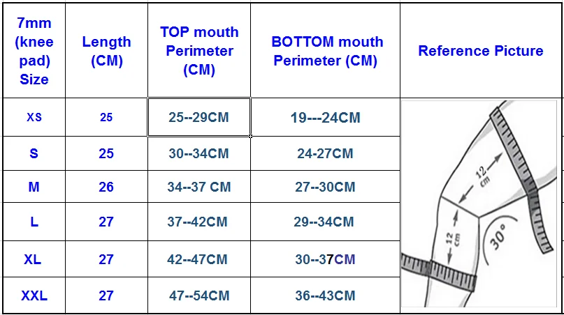 2018-4-4--5  knee sleeve 7mm 