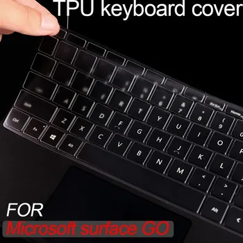 

Ultra-thin TPU Keyboard cover Protector Film For Microsoft surface GO 10" transparent invisible wetarproof Keyboard membrane.
