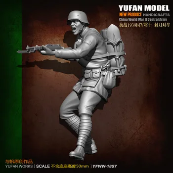 

YuFan Model and Sail Original 1/24 World War II National Warrior Resin Soldier YFWW-1857 KNL Hobby