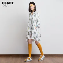 LYNETTE'S chinoisery дизайн небольшой печати Свободные женские ramle one-piece платье