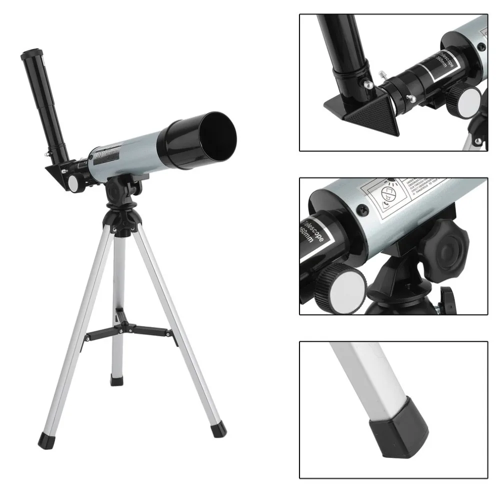 

Outdoor Portable Adjustable Refractor Spotting Scope Astronomical Telescope Monocular With Tripod For Beginners