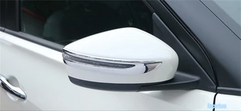 

Lapetus Side Door Rearview Mirror Strip Decoration Frame Cover Trim 2 Piece / Set Fit For Nissan Kicks 2016 2017 2018 2019 2020