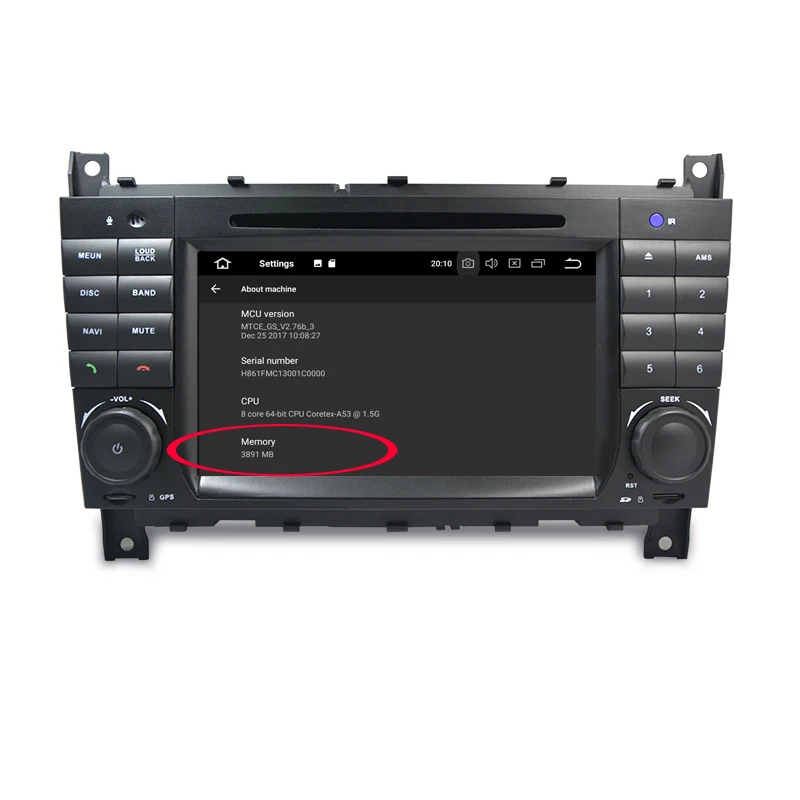 Perfect 2 DinAndroid 8.0 Car DVD Player for Mercedes-Benz W203 2004-2007 c200 C230 C240 C320 C350 CLK 2005 GPS Navigation Radio WiFi 4G 25