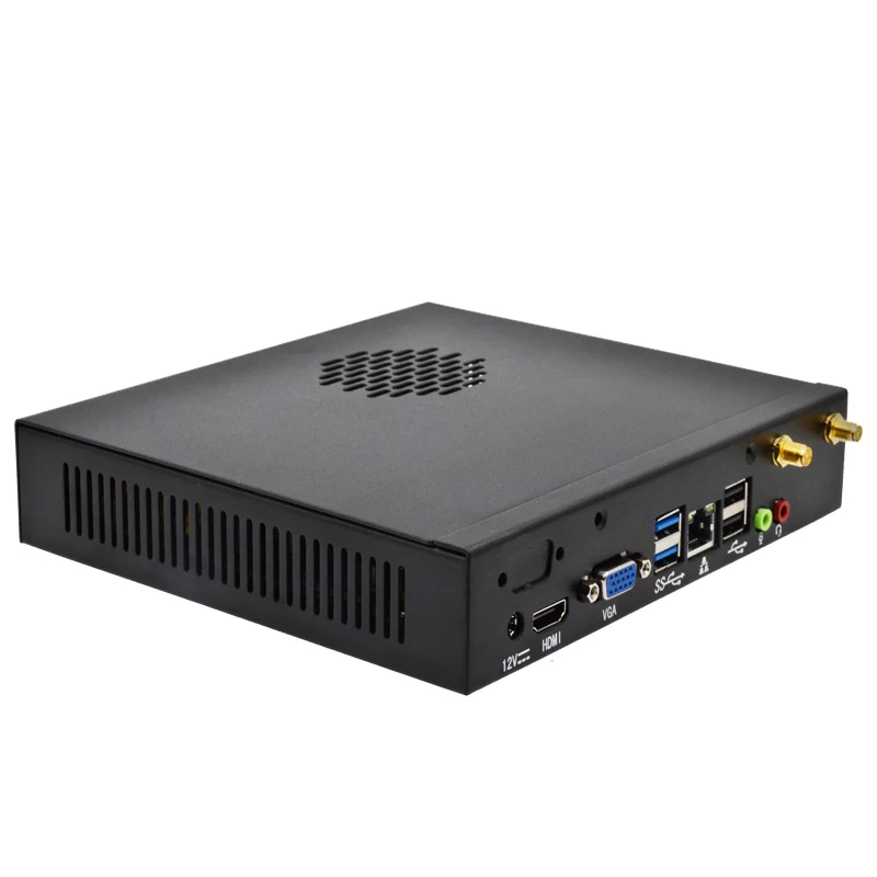 QINLAN Barebone Мини ПК Intel Core I3 двухъядерный 4010U процессор 4 * USB 2 0 3 Windows XP/7/8. 1/10 и Linux OS HD 4400