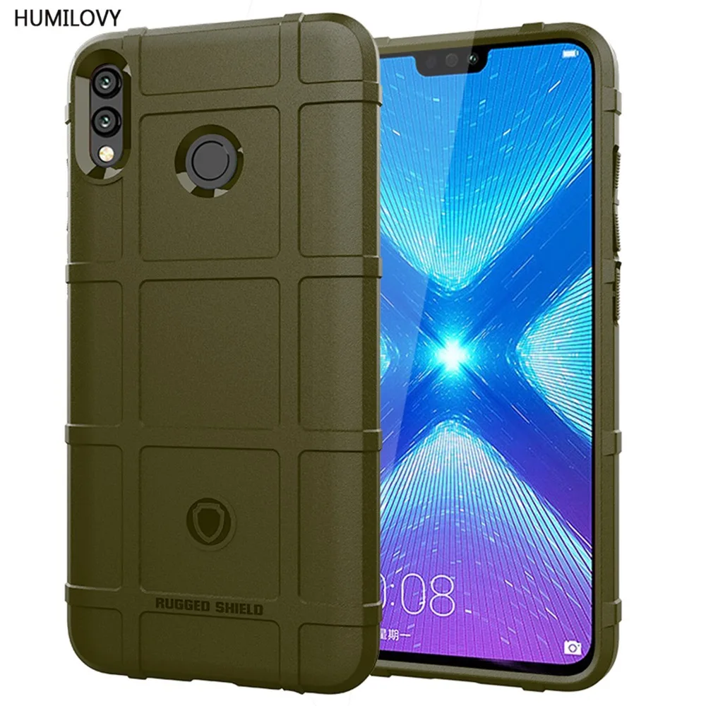 

For huawei honor 8X Case for huawei honor 8X cover 6.5inch Soft TPU Rugged Shockproof Silicone Case for huawei honor 8x coque