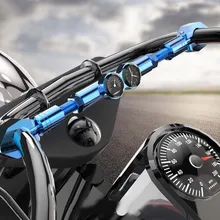 Универсальный 22 мм мотоцикл руль мотобайка рукоятки «Грипсы» Бар Руль усиленный регулируемый крест бар