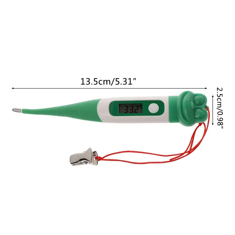 Электронный термометр для домашних животных, Клинический Цифровой температурный тестер для животных, для собак, для кроликов и кошек