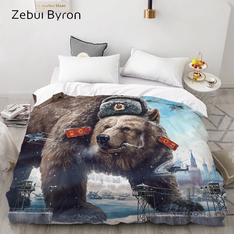 Пододеяльник 3D HD с персонажами из мультфильмов для