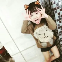 EMS/DHL Free Shipping HOT! 2016 Wholesale Ins Autumn Winter Blankets Series Iion Children Wild Cotton Sweater