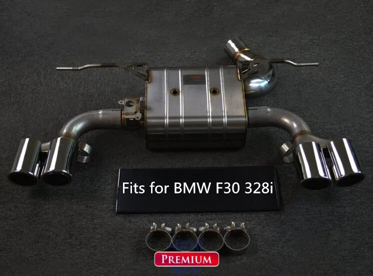 CATBACK глушитель системы для BMW F30 320i 328i 2 0 T с M-TECH бампер или M3 из нержавеющей стали 304