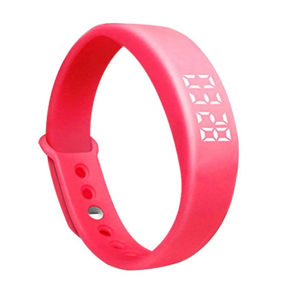 W5 Smart Band Pedometer Temperature Sleep Monitor LED Smart Bracelet Fitness Activity Tracker Watch Sports 3D Wristband