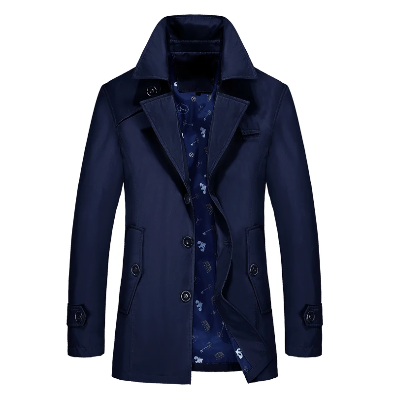 Мужская куртка, пальто, длинный секционный модный Тренч, Мужская ветровка, Брендовое повседневное облегающее пальто, куртка, верхняя одежда, большой размер 8XL 9XL