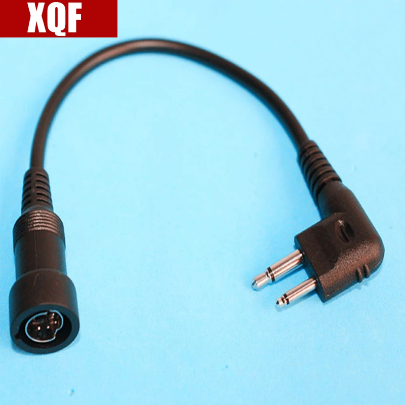 XQF мини Din разъем кабель для Motorola 2 контакты GP88S GP68 GP300 CP100 радио | Мобильные телефоны