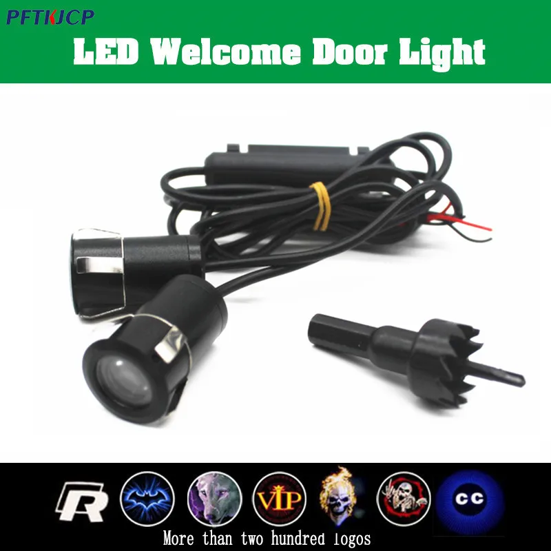 Buy LED Door Warning Light With FOR Opel Logo Projector For Opel astra h astra