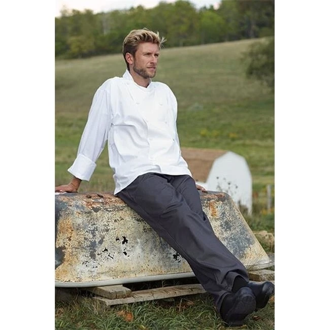 Uncommon Threads 4100-6607 Uncommon Cargo Chef Pant in Stone - 3XLarge