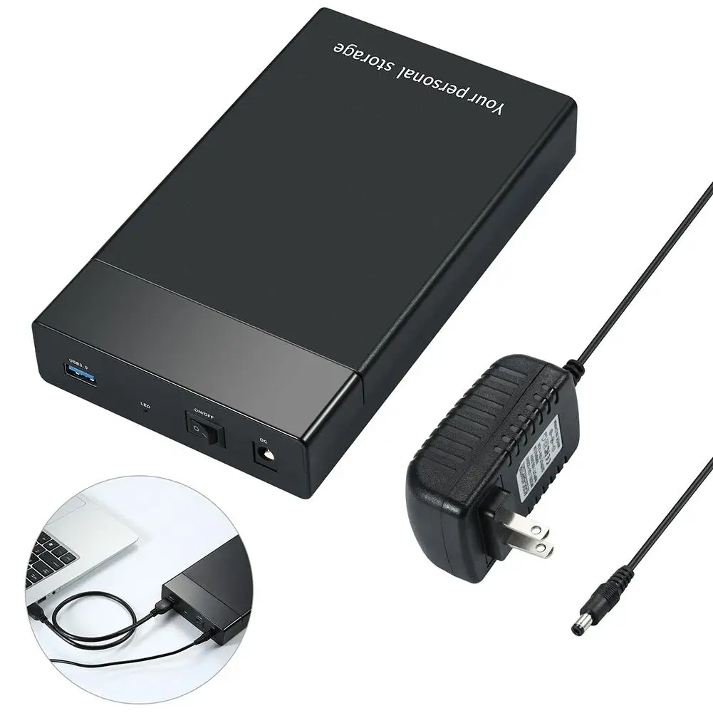 

High Speed USB 3.0 2.5/3.5inch SATA HDD Enclosure External Hard Disk Drive Case