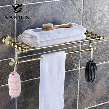 

YANJUN High Quality Fashion Brass Towel Racks Towel Holder Bathroom Accessories For Home YJ-8160