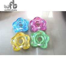 Розничная, новинка, для детей, младенцев, новорожденных, двойной поручень безопасности, воздушный мешок, Регулируемый Круг для плавания, безопасная трубка