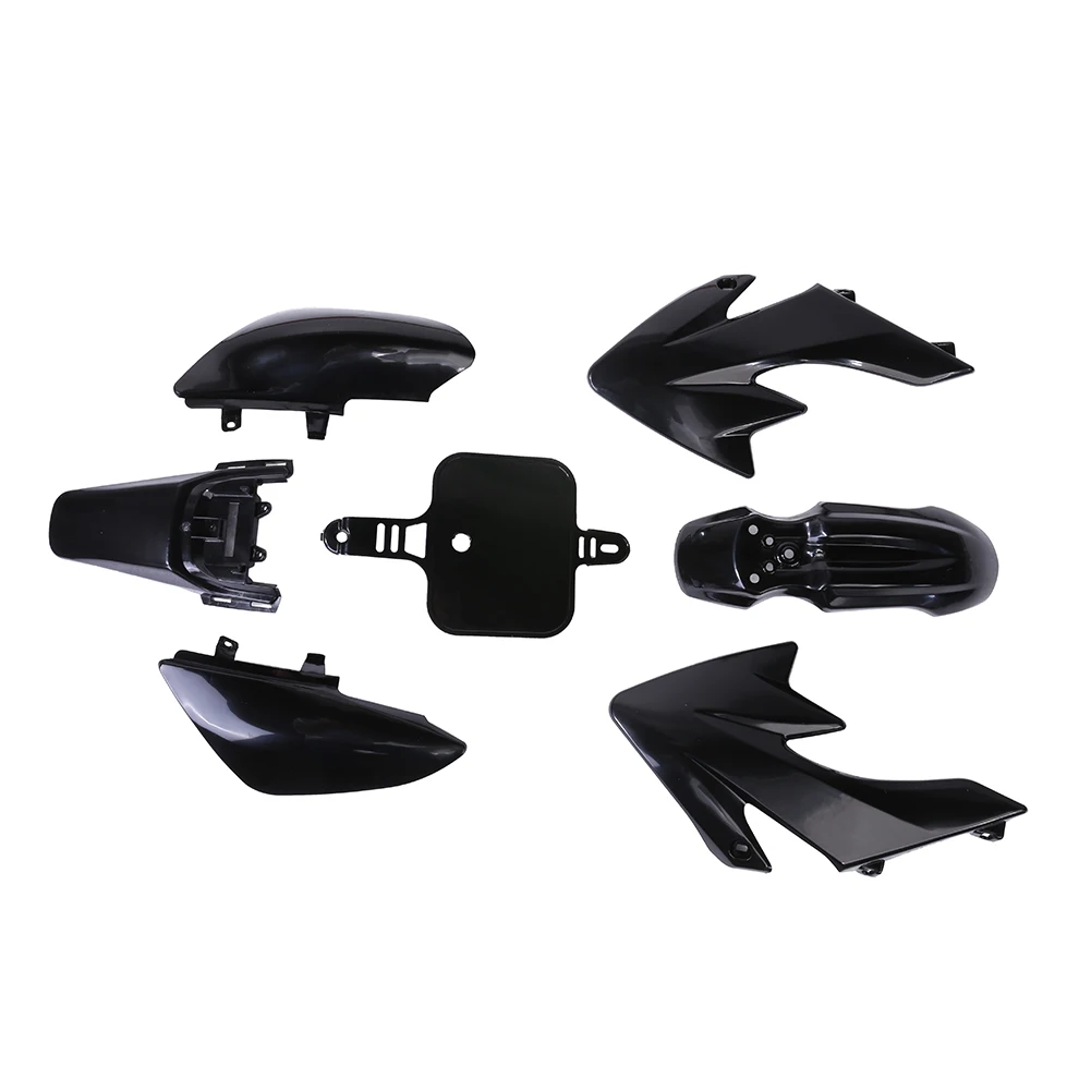 VODOOL Black Plastic Fairing Cover for font b Honda b font CRF XR 50 CRF 125cc