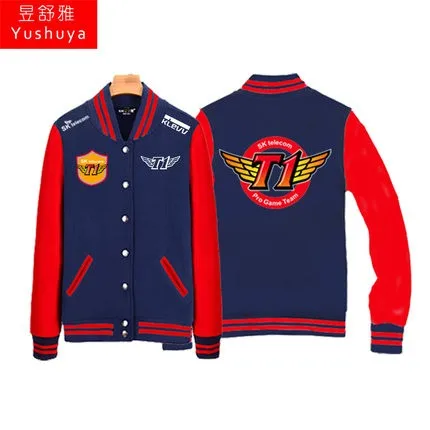 Skt T1 Faker Lol Long Sleeve Unisex 