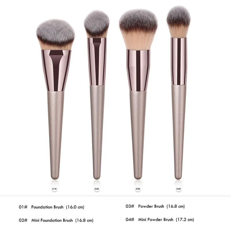

Professional Makeup Eyebrow Blusher Lip Powder Foundation Eyeshadow Eyeliner Brush Cosmetic Make up Brush Set Tools
